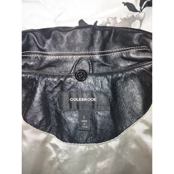 Vintage Colebrook Black Leather Jacket - Picture 9 of 16